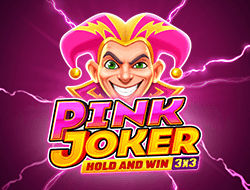 pink joker hold an win
